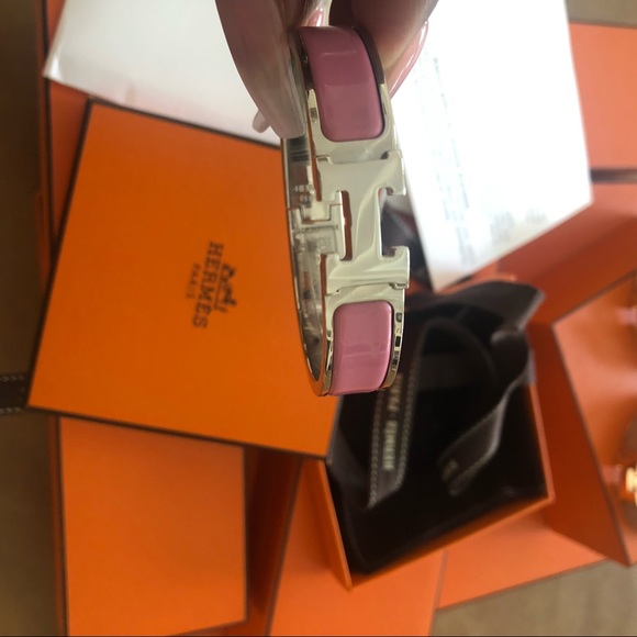 Hermes clic pm rose flamingo - Picture 3 of 5
